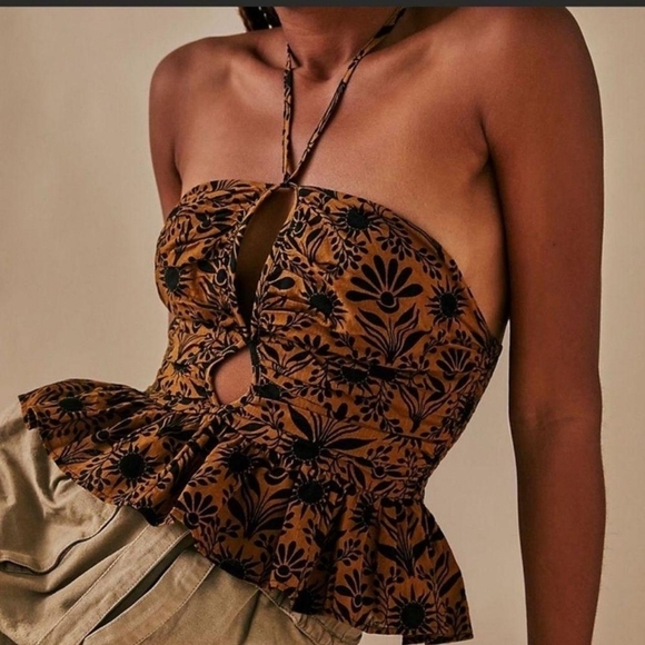 Free People - Dandelion Halter Top - Picture 3 of 7